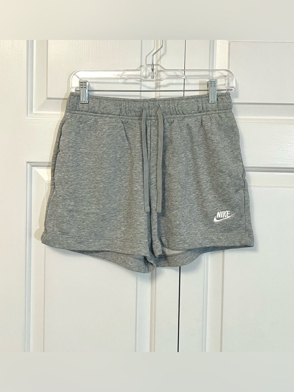 Nike Women’s Heather Gray Drawstring Shorts